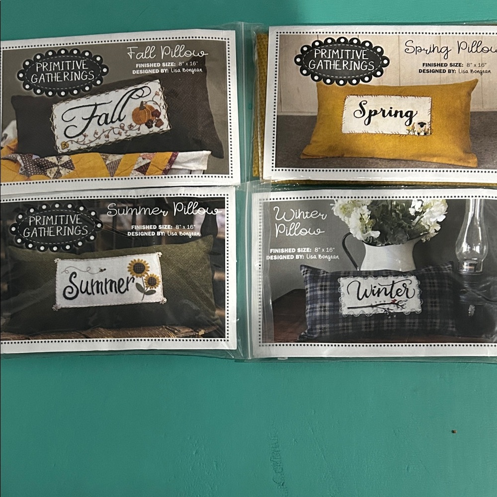 Seasonal Accent Pillows Set